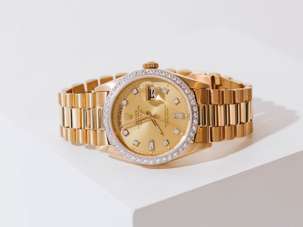 Gold-&-Diamond-Watch