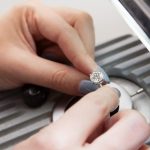 Placing-Ring-On-Appraisal_Microscope