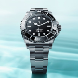 Rolex image with water background