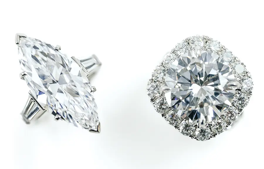 Diamond rings