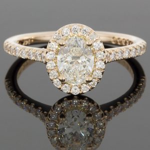 Oval Cut Diamond Ring