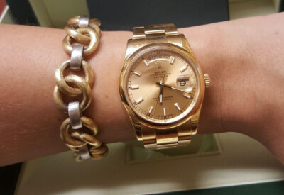 Gold watches