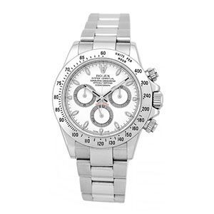 We loaned $8,000 on this stainless steel Rolex Daytona at Diamond Banc. 