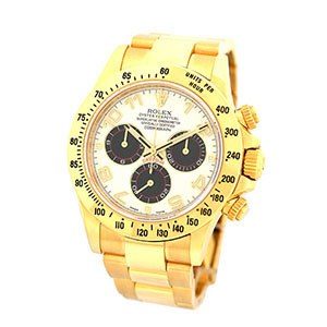 We loaned $15,000 on this yellow gold Daytona at Diamond Banc. 