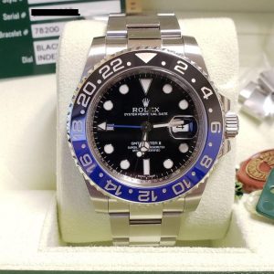 Rolex-GMT-Blue-Master-II-BATMAN