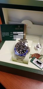 Rolex Batman GMT Master II 