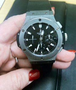 The customer requested $4,000 for this Hublot Big Bang watch