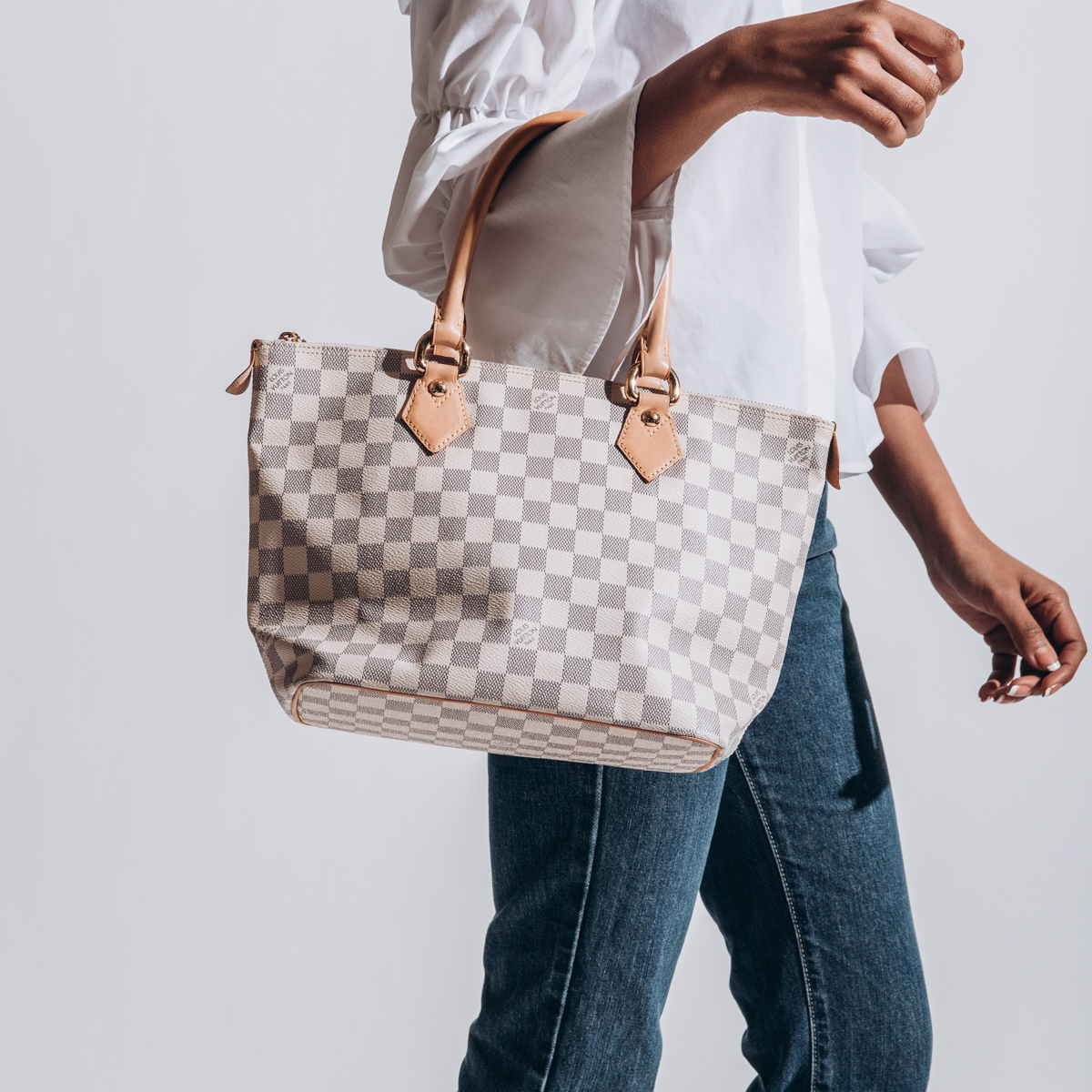 Jewelry-N-Loan  Louis Vuitton Speedy 30 Damier Azur - Jewelry-N-Loan