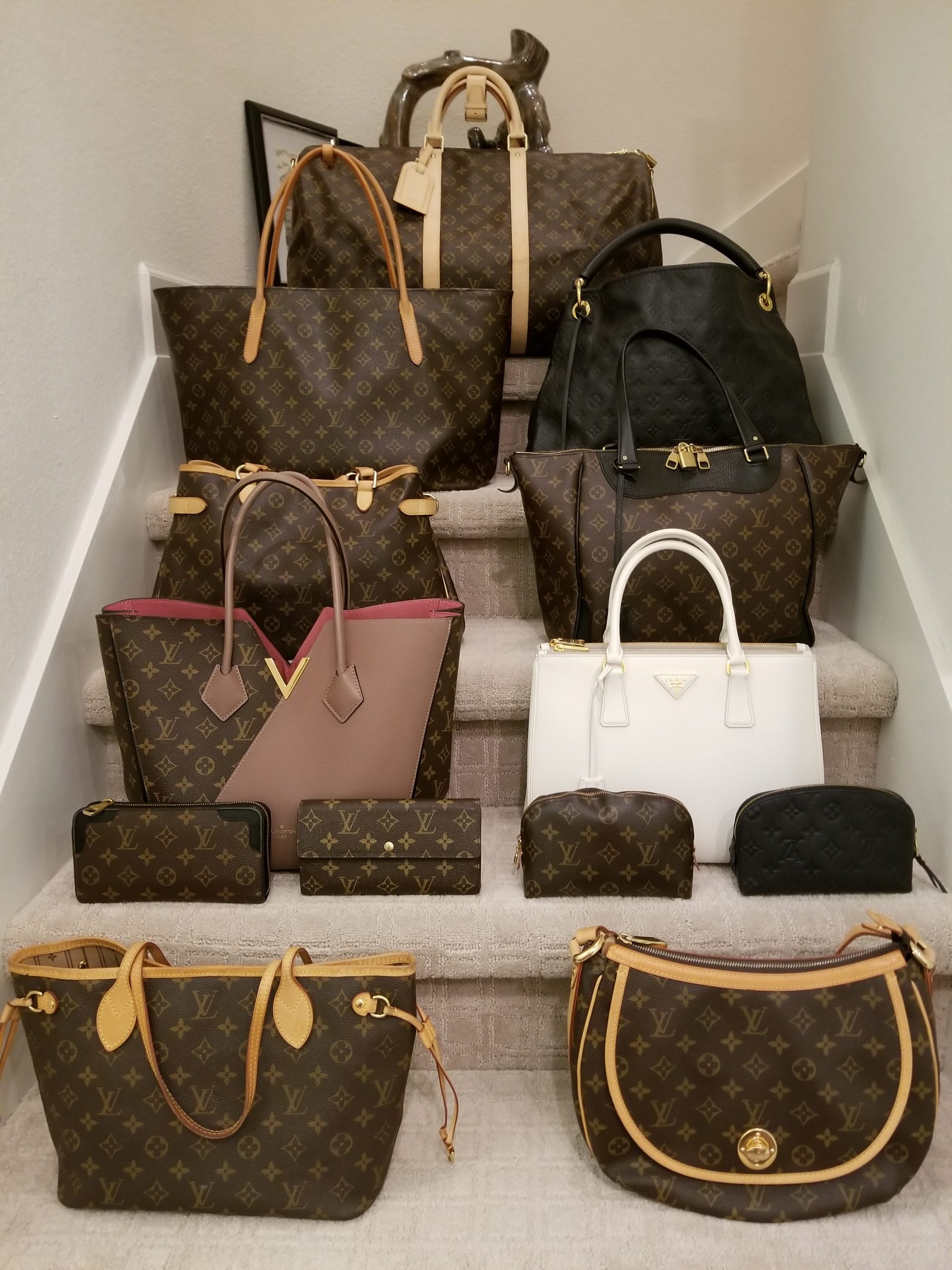 Designer Handbags, Authentic Gently Loved Louis Vuitton