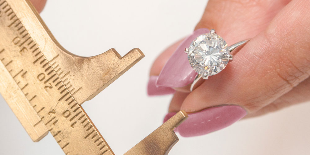 diamond measurement scale