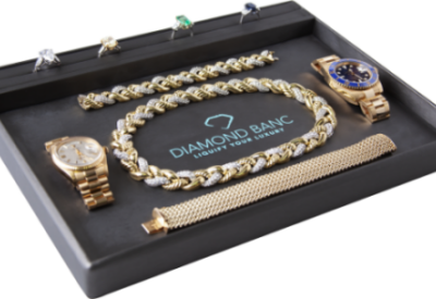Luxury Items With Diamond Banc Logo