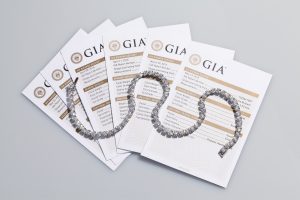 GIA Diamond Certifications Cartier Necklace