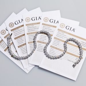 GIA Diamond Certifications Cartier Necklace