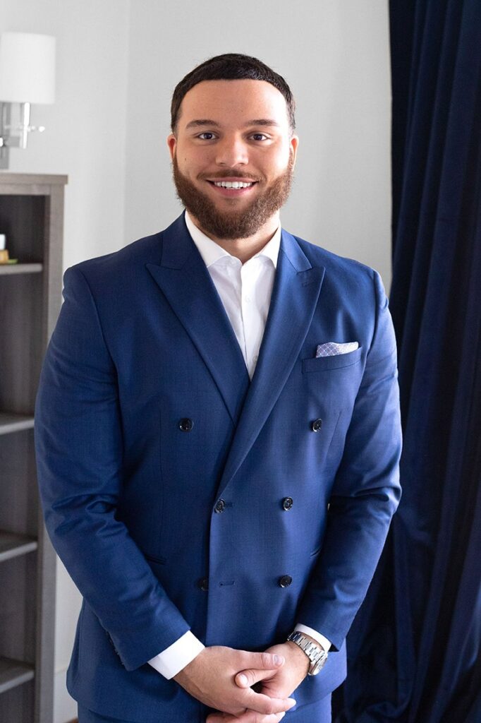 Market director's portrait