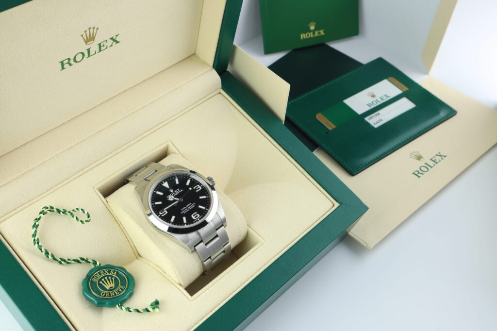 Luxury Rolex Geneve in a box