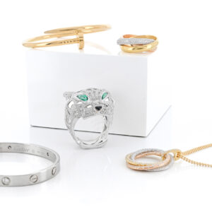 Cartier jewelry that Diamond Banc buys or loans against