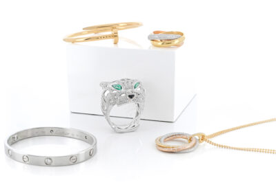 Cartier jewelry that Diamond Banc buys or loans against