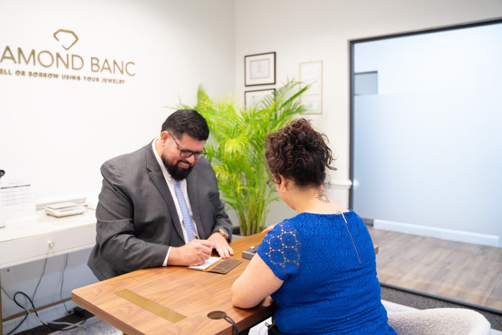 Roberto Polanco with a client in Orlando, FL