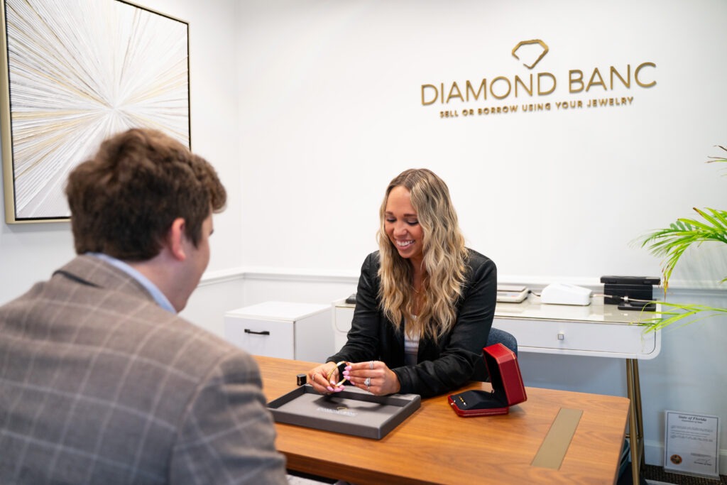 Kaila Riefesel with a client in Tampa