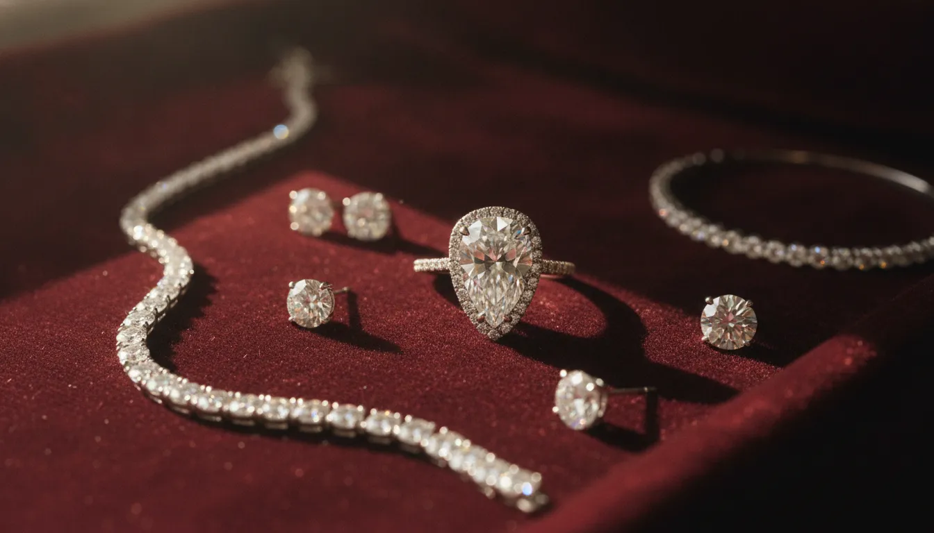 Diamond Banc expert evaluating fine jewelry for an estate seller