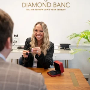 Tampa jewelry loan or sell consultation at Diamond Banc